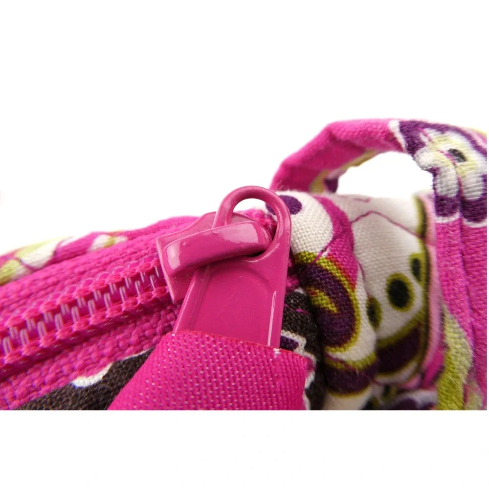 Vera Bradley Very Berry Paisley Medium Cosmetic Case